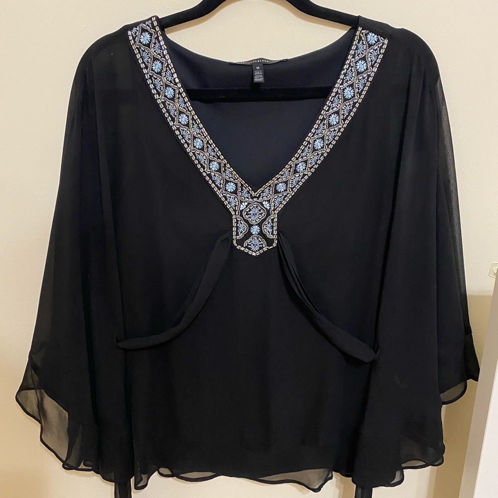 White House Black Market Kimono Blouse